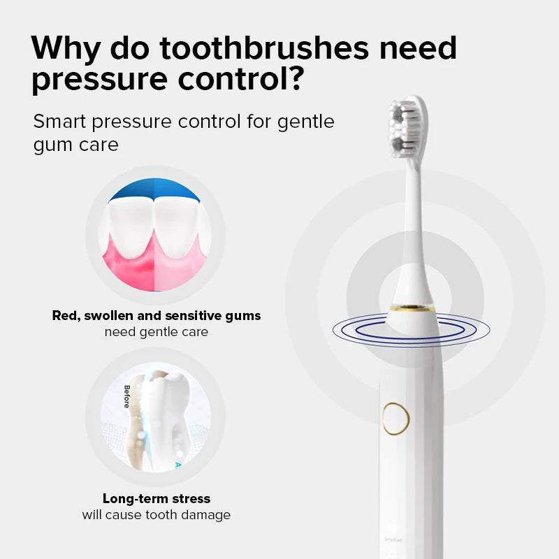 Smart Sonic Electric Toothbrush