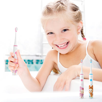 Kids Sonic Electric Toothbrush Rechargeable