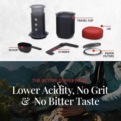 Go Travel Coffee Press Kit