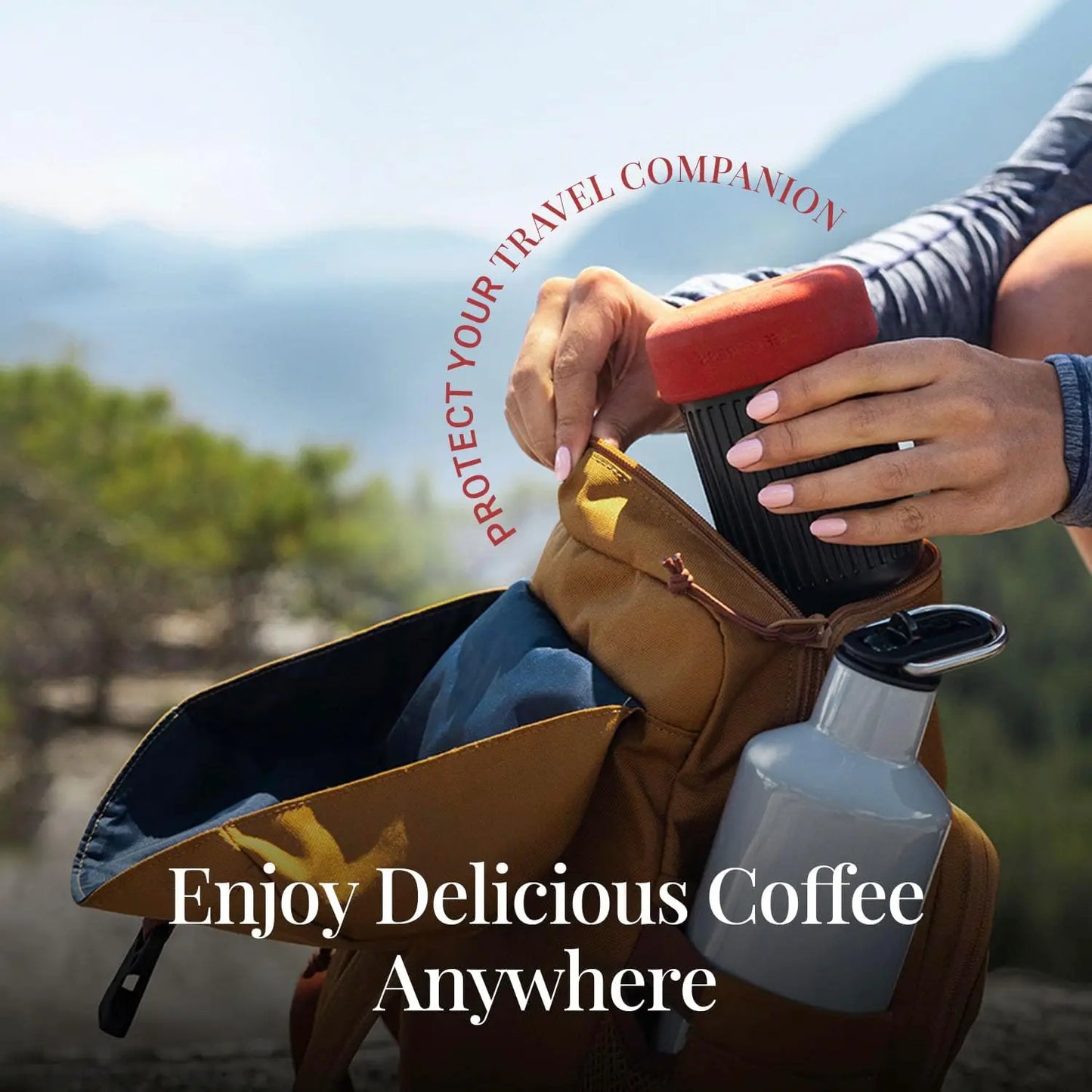 Go Travel Coffee Press Kit