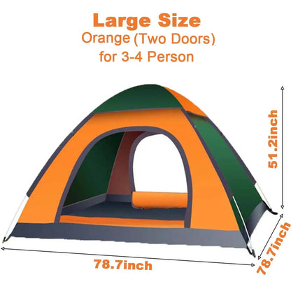 3-4 Person Camping Tents