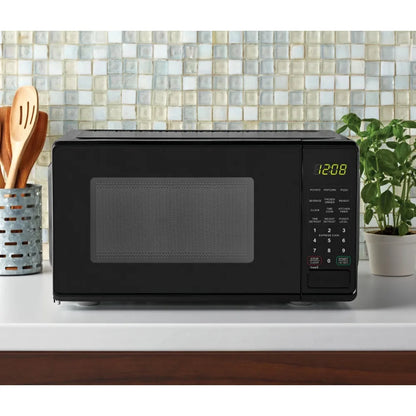 Countertop Microwave Oven, 700 Watts, Black,