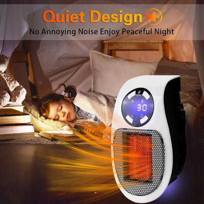 Portable Heater, Toasty Heater Plug in Wall