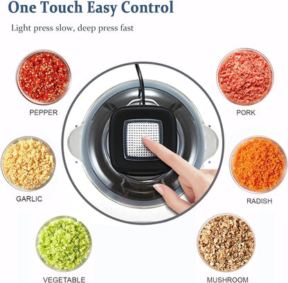 5 Cup Food Processor Mini Electric