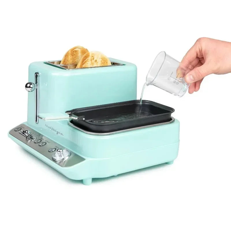 Breakfast Station for the kitchen 3-in-1 , bread machine  toaster oven