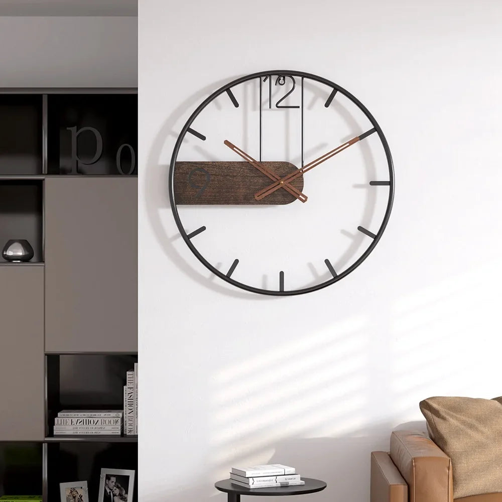 Big Iron Wall Clock