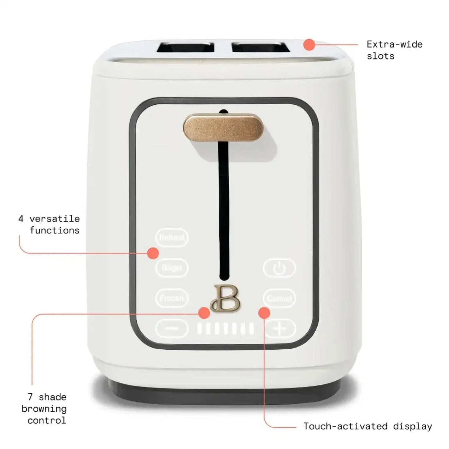 Toasters The Best 4 Slice Wide Long Slot Breakfast Machine