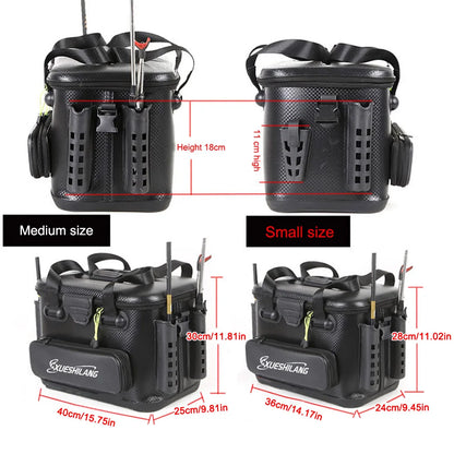 Multifunction Fishing Bag Rod Bait Reel Fish Storage Bag