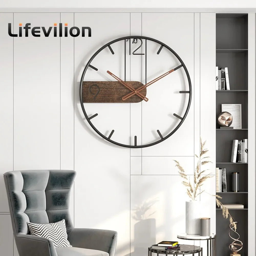 Big Iron Wall Clock