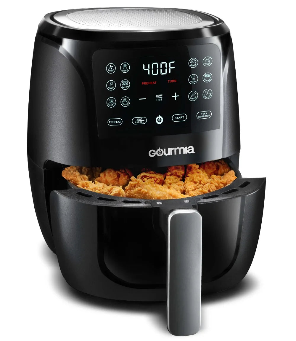 4 Qt Digital Air Fryer with Guided Cooking