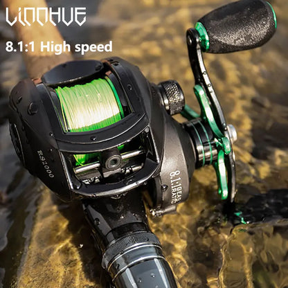 Baitcasting High Speed Spool Reel Fishing