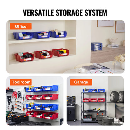 6/12/24pcs Garage Storage Bin