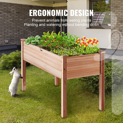 Wooden Raised Garden Bed Planter Box