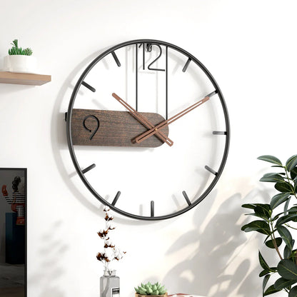 Big Iron Wall Clock