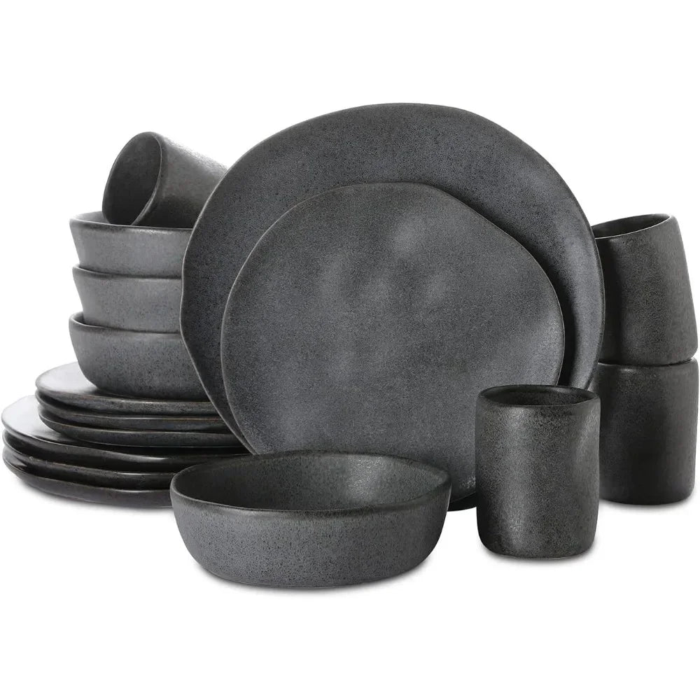 16-Piece Ceramic Dinnerware Set