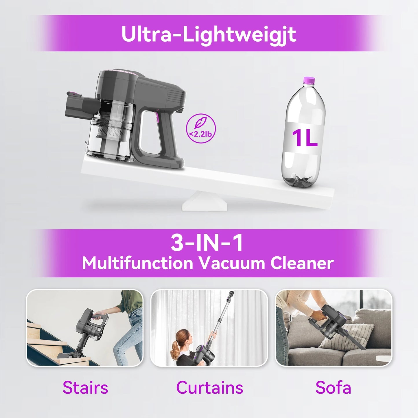 N370 Cordless Vacuum Cleaner